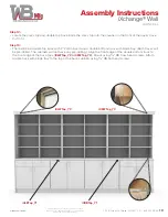 Предварительный просмотр 10 страницы WB Mfg iXchange SSW1202-AL Assembly Instructions Manual