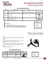 Предварительный просмотр 2 страницы WB Mfg LOBO LOB3071-ADJ-RR6 Assembly Instructions