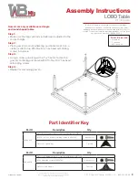 Preview for 3 page of WB Mfg LOBO Assembly Instructions