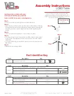 Предварительный просмотр 5 страницы WB Mfg LOBO Assembly Instructions