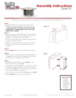 Предварительный просмотр 1 страницы WB Mfg Quad XL Assembly Instructions