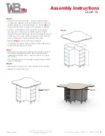 Preview for 2 page of WB Mfg Quad XL Assembly Instructions