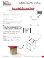 Предварительный просмотр 1 страницы WB Mfg Urban Edge Assembly Instructions