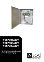 WBOX Technologies WBXPSU1A12V User Manual preview