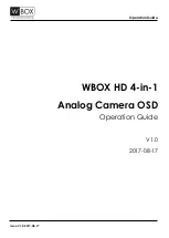 Preview for 1 page of wbox 0E-HDB1MP36 Operation Manual