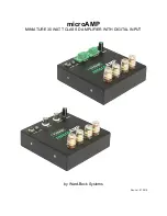 Preview for 1 page of WBS microAMP Instruction Manual