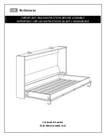 WBS Side tilted double bed Instruction preview