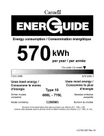 WC Wood C2505W3 Energy Manual preview