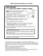 Preview for 8 page of WC Wood K05TNAA Important Instructions Manual