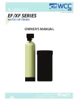 Предварительный просмотр 1 страницы WCC EF Series Owner'S Manual