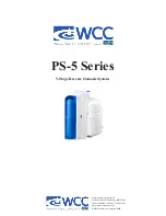 WCC PS-5 Series Manual предпросмотр