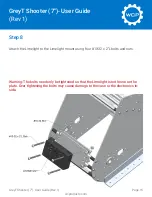 Preview for 15 page of WCP GreyT Shooter User Manual