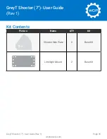 Preview for 35 page of WCP GreyT Shooter User Manual