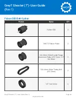 Preview for 42 page of WCP GreyT Shooter User Manual