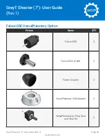 Preview for 44 page of WCP GreyT Shooter User Manual