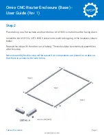 Preview for 7 page of WCP Omio CNC User Manual