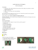 WCS Dumpsters FEL 4 Assembly Instructions Manual preview