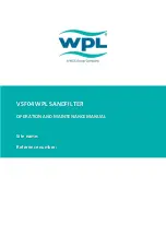 Предварительный просмотр 1 страницы WCS WPL VSF04 Operation And Maintenance Manual