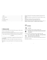 Preview for 3 page of WDH WDH-220B User Manual