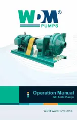 Preview for 1 page of WDM GE Series Operation Manual