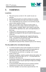 Preview for 5 page of WDM GE Series Operation Manual