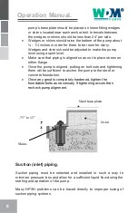 Preview for 6 page of WDM GE Series Operation Manual