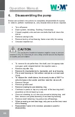 Preview for 22 page of WDM GE Series Operation Manual