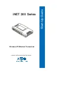 WDS iNET 300 Series Startup Manual preview