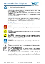 Preview for 4 page of WDT DUFTDOS-AK1 Operating Instructions Manual