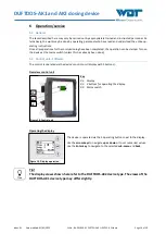 Preview for 16 page of WDT DUFTDOS-AK1 Operating Instructions Manual