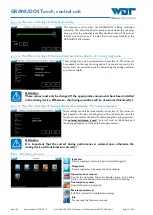 Предварительный просмотр 22 страницы WDT Granudos 10 Touch Operating And Installation Instructions