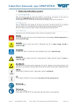 Preview for 3 page of WDT UMAP NT35-R Operating And Installation Instructions