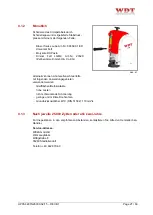 Preview for 27 page of WDT UP 35 Operating Instructions Manual