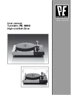 WE Audio Systems PE 4040 User Manual preview