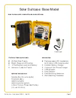 Preview for 2 page of We Care Solar Suitcase WCS200 User Manual