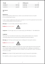 Preview for 3 page of WE-EF AFL100 Series Installation And Maintenance Instructions Manual