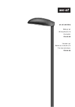 WE-EF EFL540 LED Installation And Maintenance Instructions Manual preview