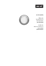 WE-EF ETC300 LED Series Installation And Maintenance Instructions Manual preview