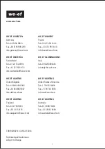 Preview for 8 page of WE-EF ETC320-FS LED Installation And Maintenance Instructions Manual