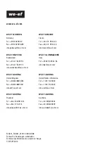 Preview for 6 page of WE-EF FLA441 Installation And Maintenance  Instruction