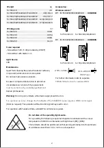 Preview for 3 page of WE-EF FLC210 LED Installation And Maintenance Instructions Manual