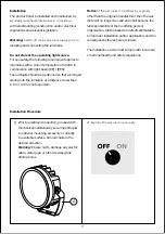 Preview for 4 page of WE-EF FLC210 LED Installation And Maintenance Instructions Manual