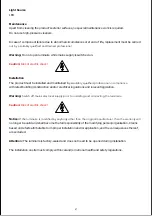 Preview for 3 page of WE-EF LEUCHTEN AFL100 Series Installation And Maintenance Instructions Manual