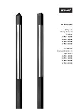 Preview for 1 page of WE-EF LSP434 Installation And Maintenance Instructions Manual