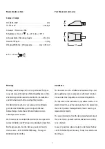 Preview for 2 page of WE-EF PFL230 Installation And Maintenance Instructions Manual