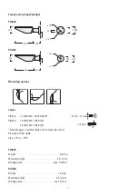 Preview for 2 page of WE-EF PIA230 LED Installation And Maintenance Instructions