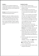 Preview for 4 page of WE-EF QRI354 LED Installation And Maintenance Instructions Manual