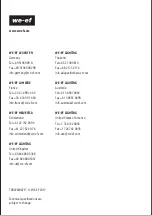 Preview for 6 page of WE-EF QRO379 LED Installation And Maintenance Instructions Manual