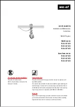 WE-EF RAIL66 FLC121 #7 LED Installation And Maintenance Instructions Manual предпросмотр