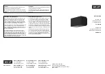 Preview for 1 page of WE-EF RLS400 Series Installation And Maintenance Instructions